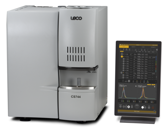 Analizador de Carbono y Azufre series CS744, vista 2