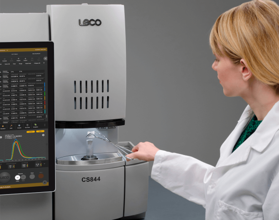 Analizador de Carbono y Azufre CS844 series, vista 6
